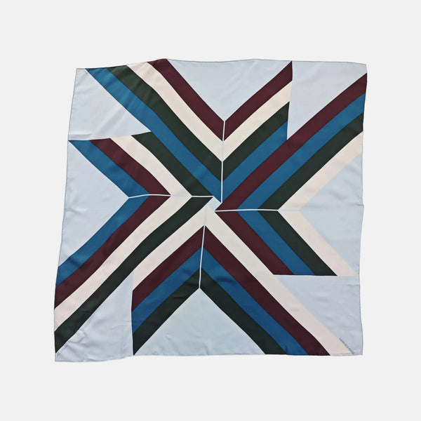Mulberry Silk Silk Scarf Multicolor