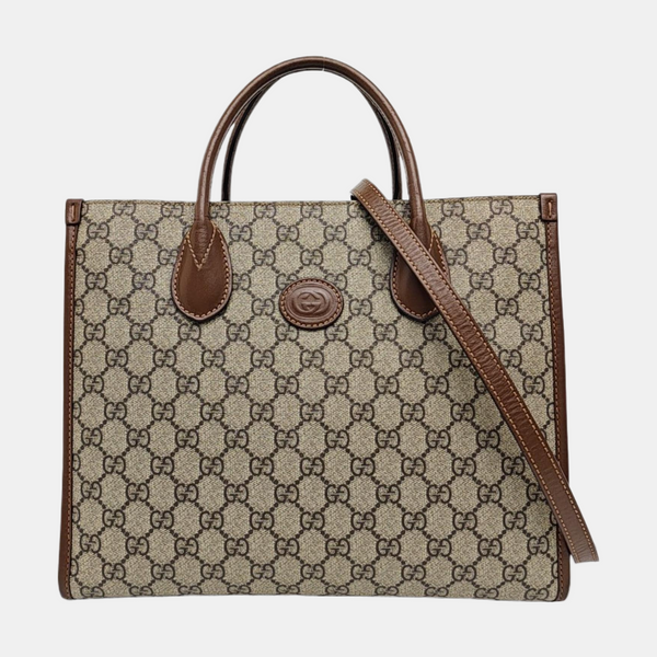 Retro Small Monogram Coated Canvas Brown