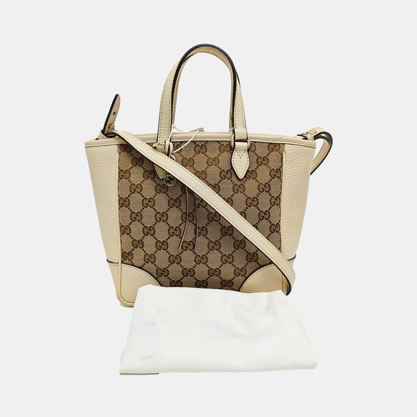 Bree Monogram Canvas Brown