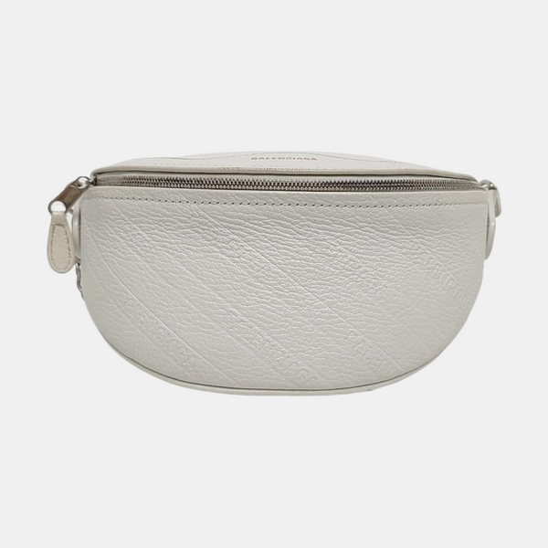 Souvenirs Quilted Calfskin White