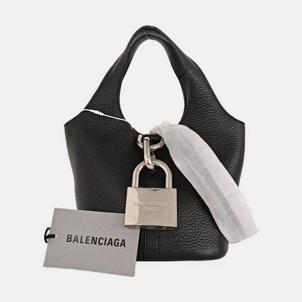 Calfskin Shoulder Bag Black