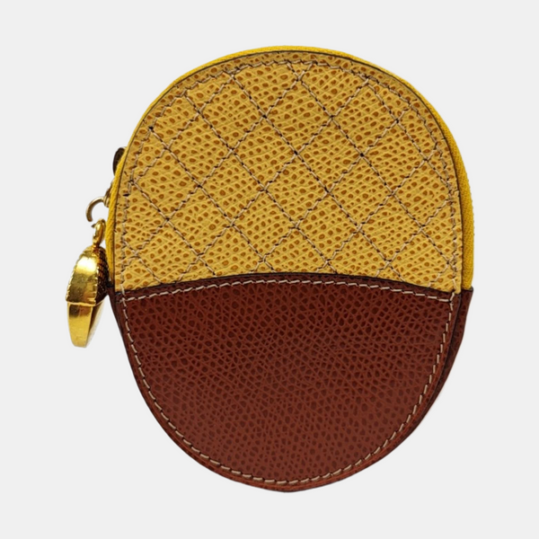 Calfskin Wallet Yellow