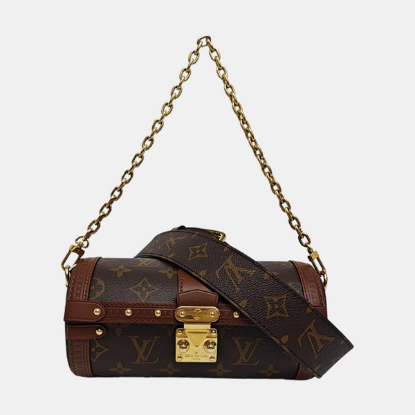 PAPILLON 19 Monogram Coated Canvas Brown