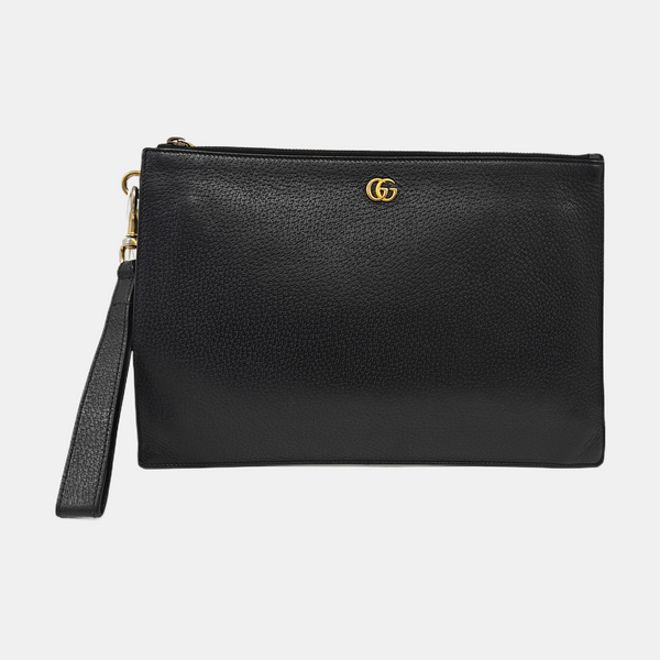 GG Marmont Large Calfskin Black