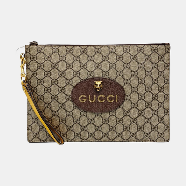 Neo Vintage Monogram Coated Canvas Beige