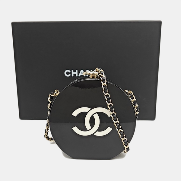 Special Material Shoulder Bag Black