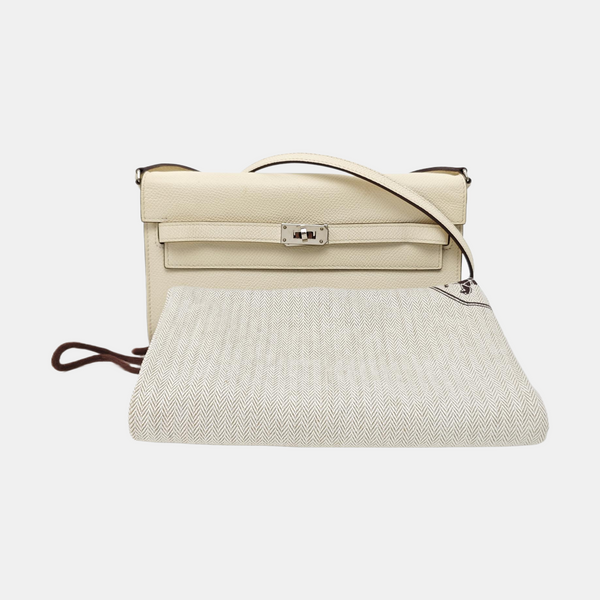 Kelly Togo Epsom White