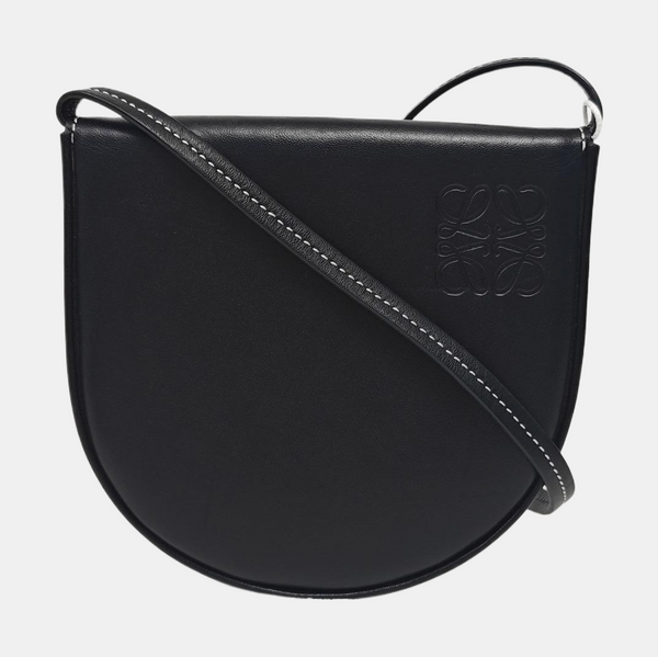 Heel Small Calfskin Black