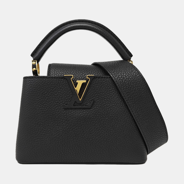 CAPUCINES Mini Calfskin Black