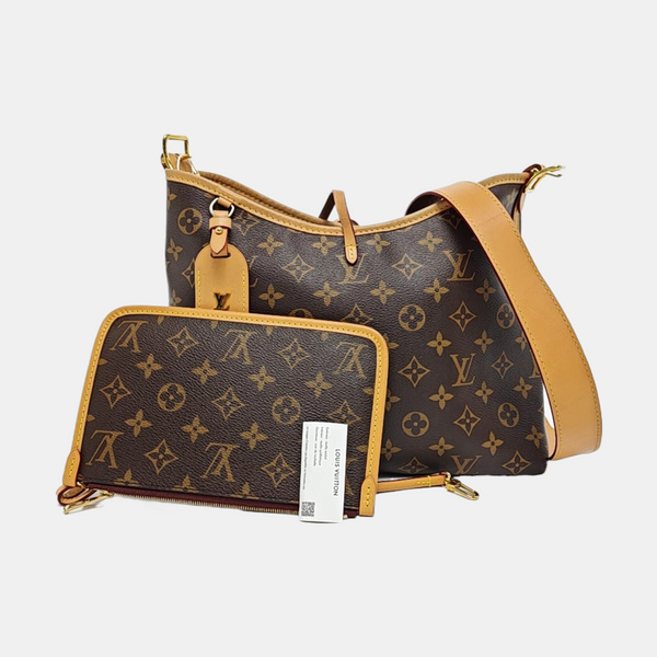 CARRYALL PM Monogram Coated Canvas Brown