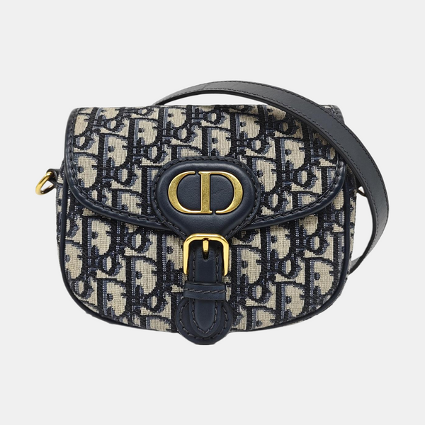 Bobby Small Oblique Canvas Blue