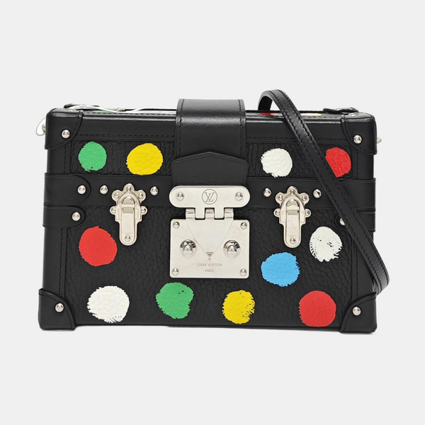 PETITE MALLE Calfskin Black