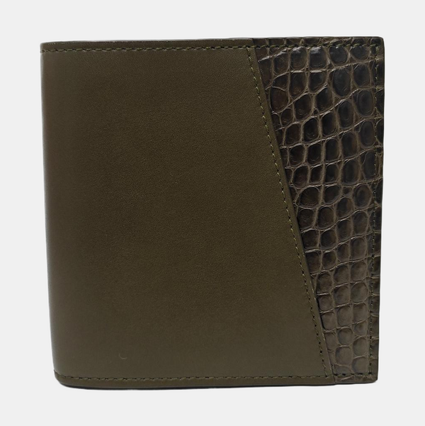 Calfskin Wallet Green