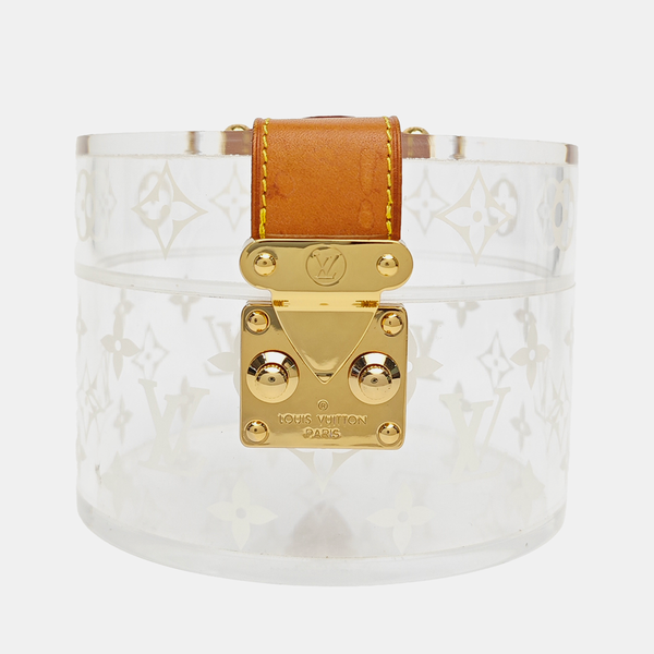 BOX SCOTT Monogram Plastic Clear