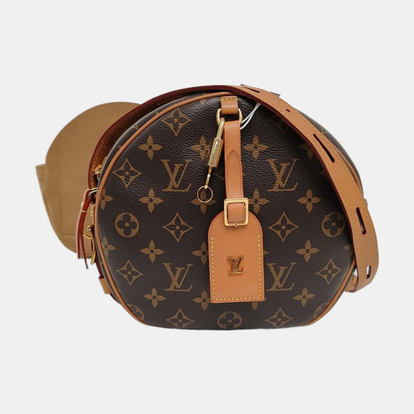 BOITE CHAPEAU MM Monogram Coated Canvas Brown