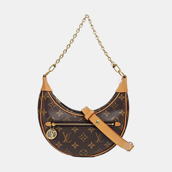 LOOP Monogram Coated Canvas Brown