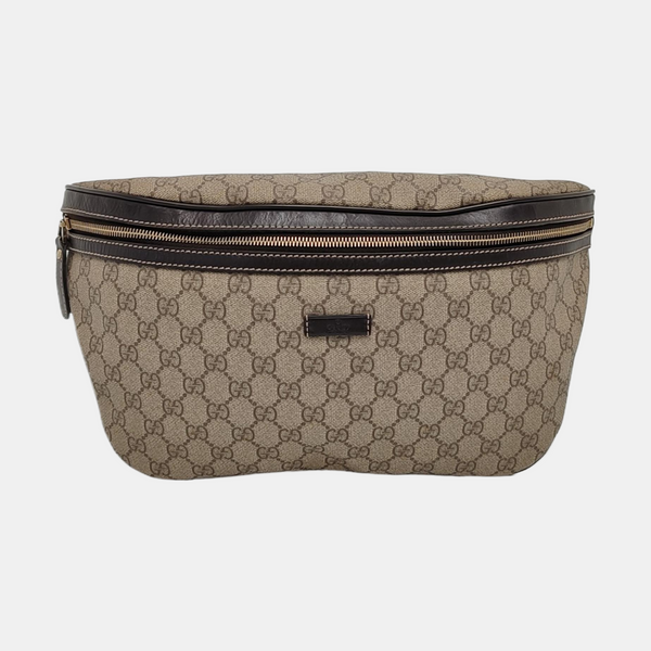 Monogram Coated Canvas Brown