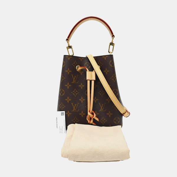 NÉONOÉ BB Monogram Coated Canvas Brown