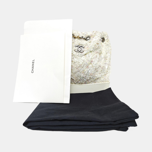 GABRIELLE Small Special Material White