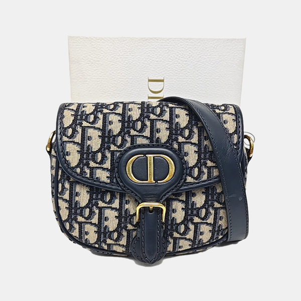Bobby Small Oblique Canvas Blue