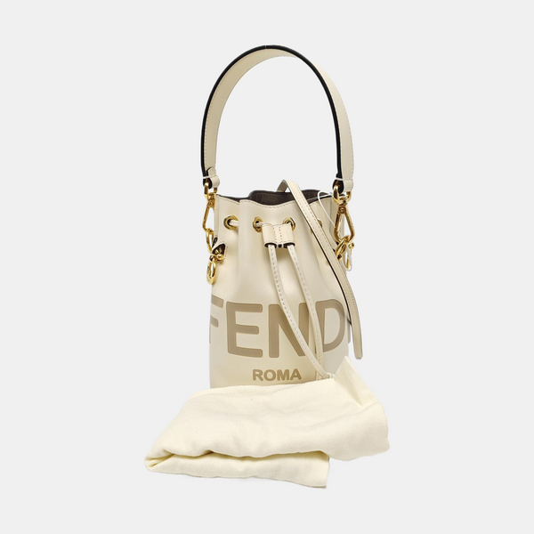 Mon Tresor Mini Calfskin White