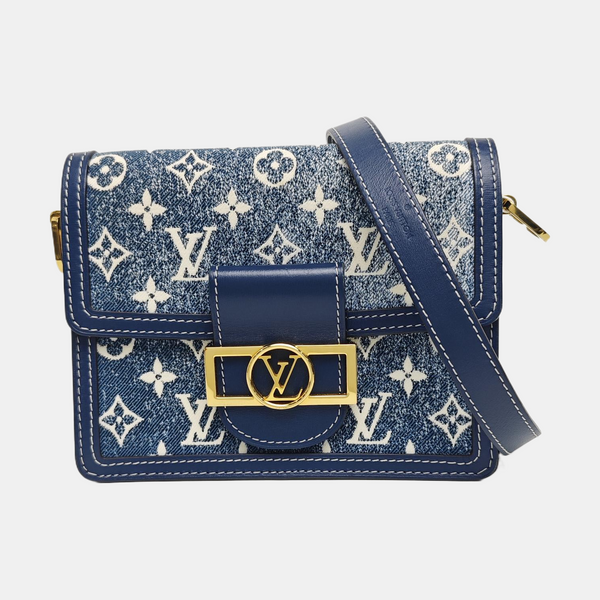 DAUPHINE Mini Monogram Denim Blue