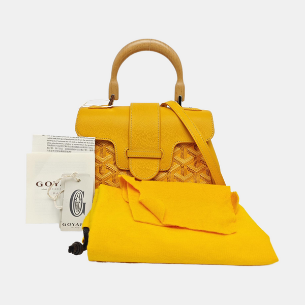 Saïgon Mini Coated Canvas Yellow