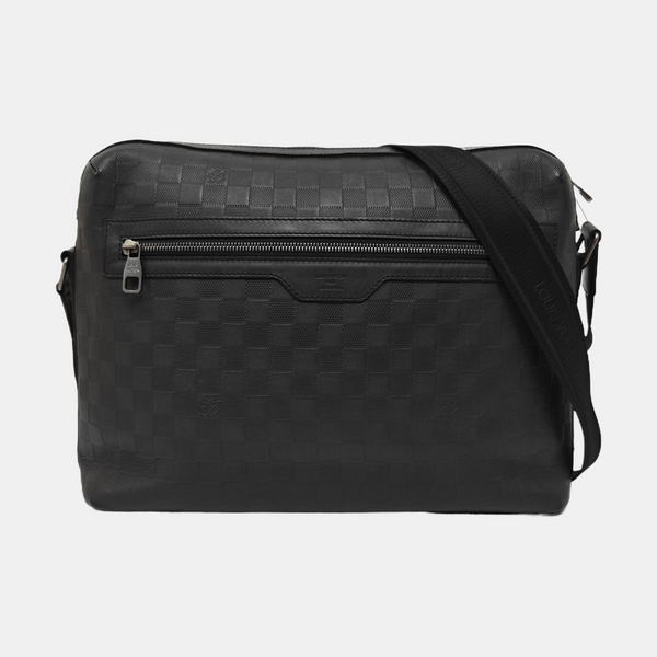 CALYPSO Damier Graphite Calfskin Black
