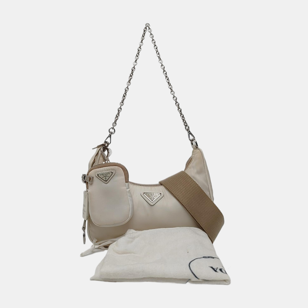 Re-Edition2005 Mini Nylon White