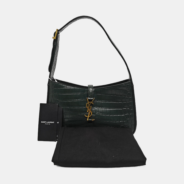 LE 5 À 7 Small Calfskin Green