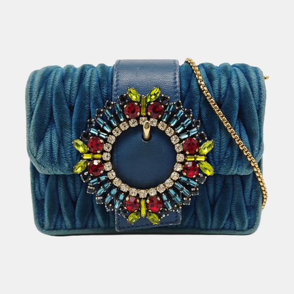 My Miu Mini Velvet Blue