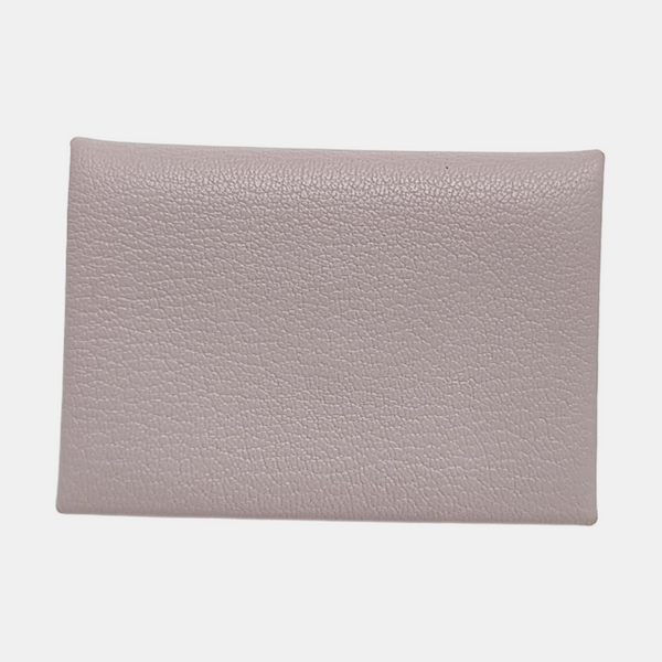 Calvi Chèvre Mysore Purple Card Holder