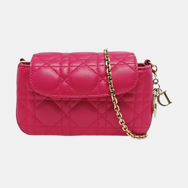 Cannage Lambskin Red