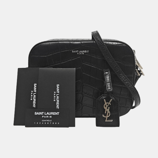Calfskin Shoulder Bag Black
