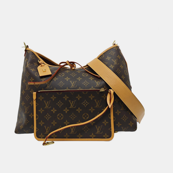 CARRYALL MM Monogram Coated Canvas Brown