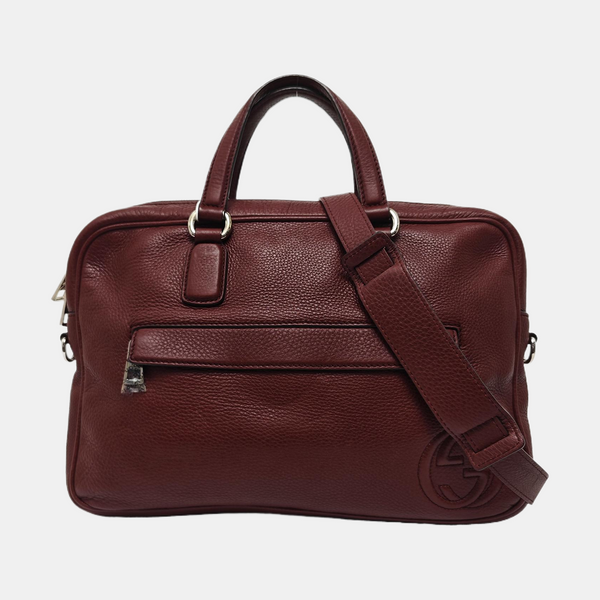 Soho Large Calfskin Red