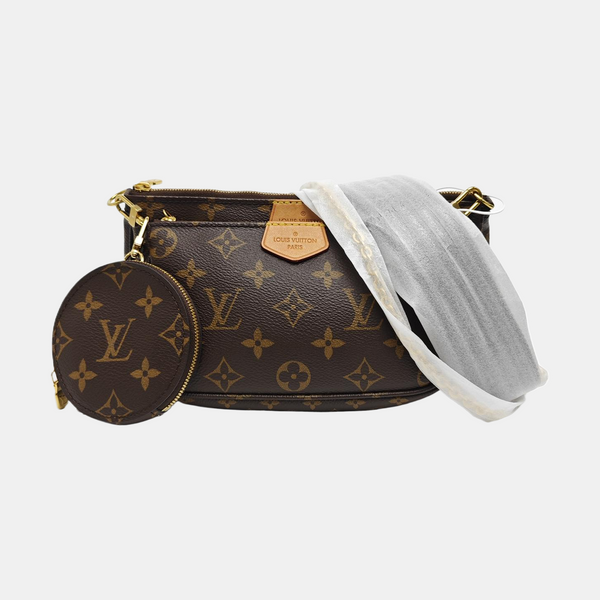 MULTI Monogram Coated Canvas Brown