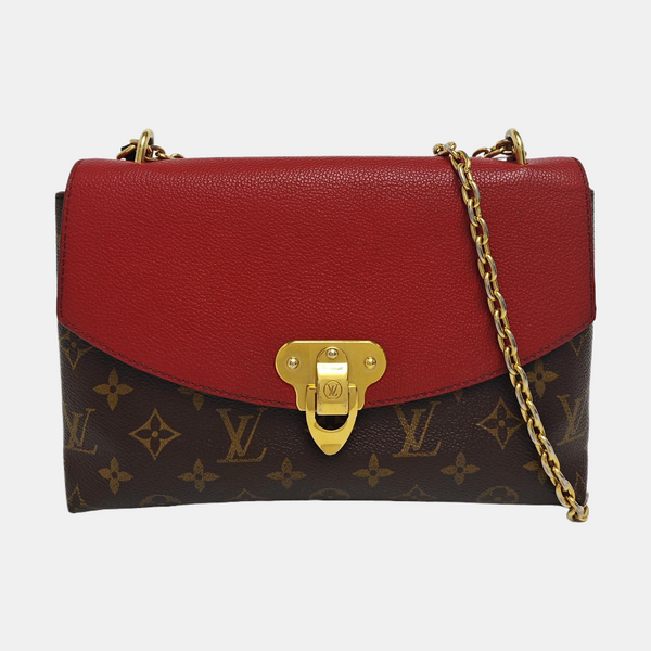 SAINT PLACIDE Monogram Coated Canvas Brown
