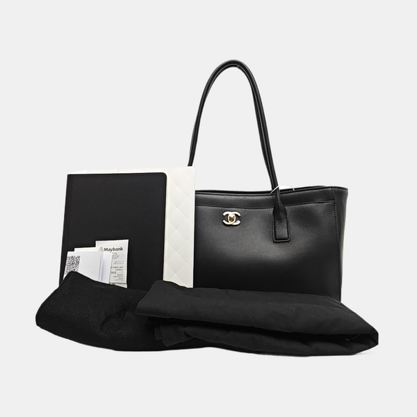 CERF Small Calfskin Black