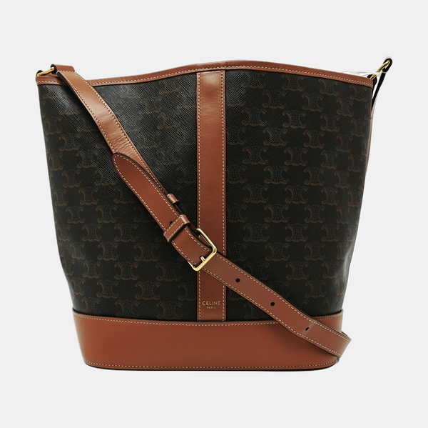 TRIOMPHE CANVAS Medium Coated Canvas Brown