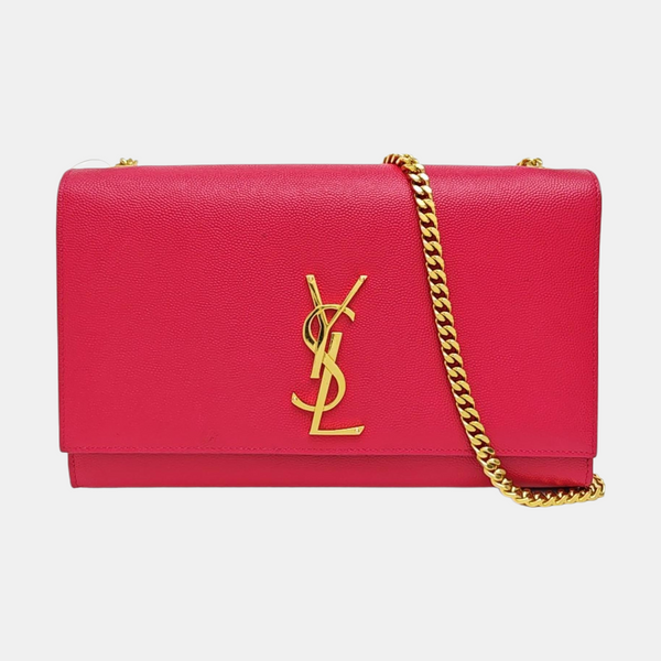 KATE Medium Calfskin Red