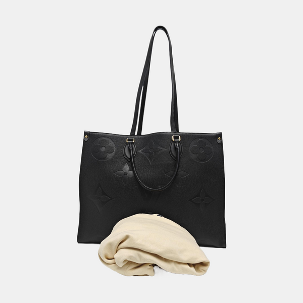 ONTHEGO GM Monogram Calfskin Black
