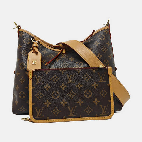 CARRYALL PM Monogram Coated Canvas Brown