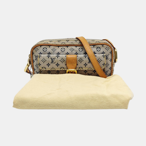 JULIETTE Mini Monogram Denim Gray