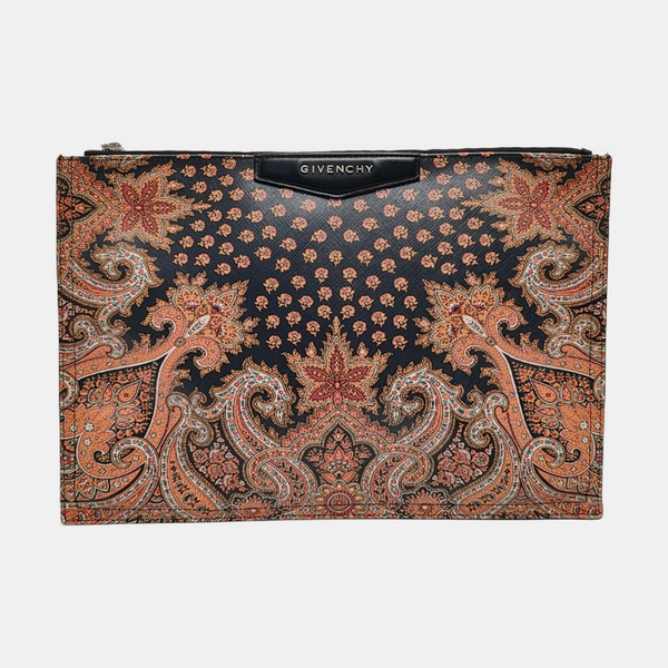 Calfskin Clutch Multicolor