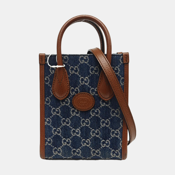 Retro Mini Monogram Denim Blue