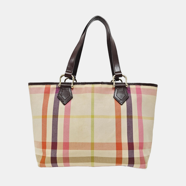 Canvas Tote Bag Beige