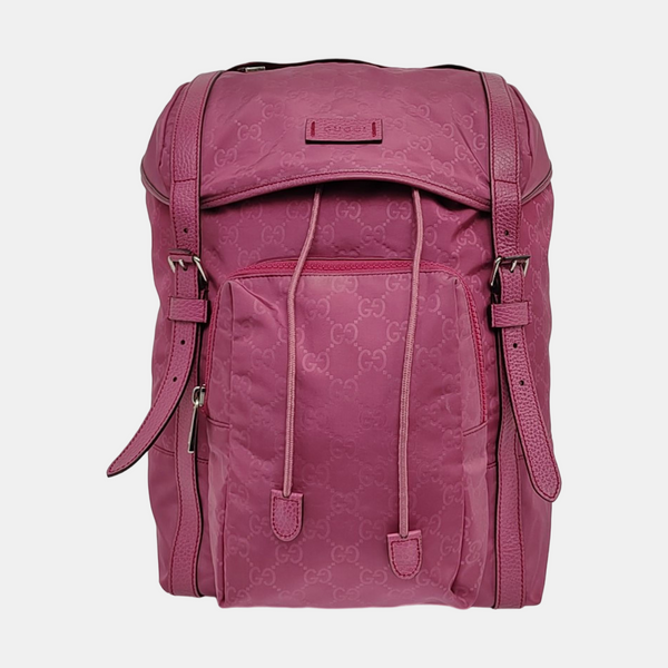 Monogram Nylon Backpack Purple