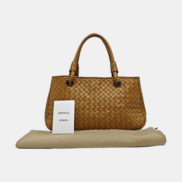 Calfskin Tote Bag Brown