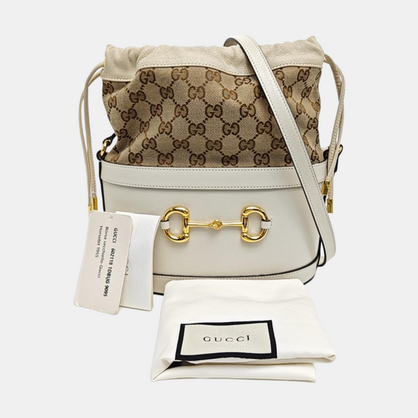 Horsebit 1955 Small Calfskin White